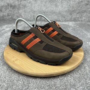 Cole Haan Air Marin Zip Waterproof Athletic Mules Womens 9.5B Brown D18006